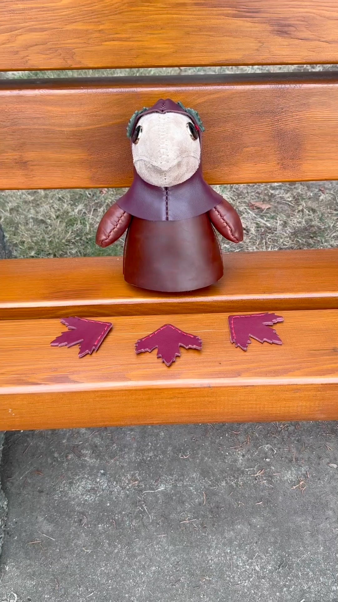 Maple Leaf Corner Bookmark